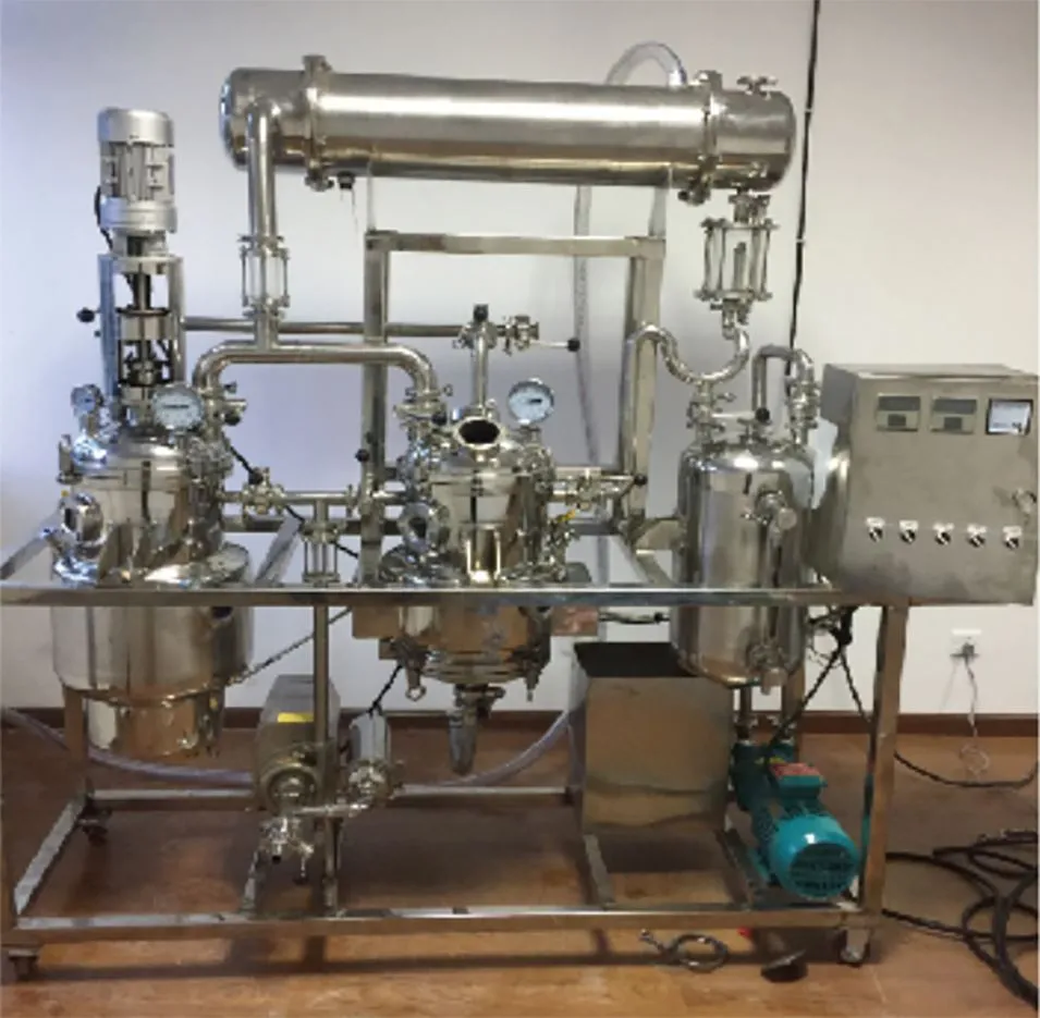 1- multifunction extraction and concentration machine